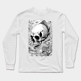 Skull Fish Long Sleeve T-Shirt